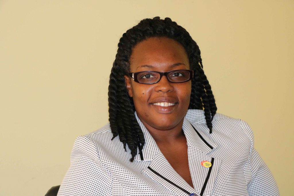 Mrs. Rhonda Forbes-Williams, Deputy Postmaster General on Nevis