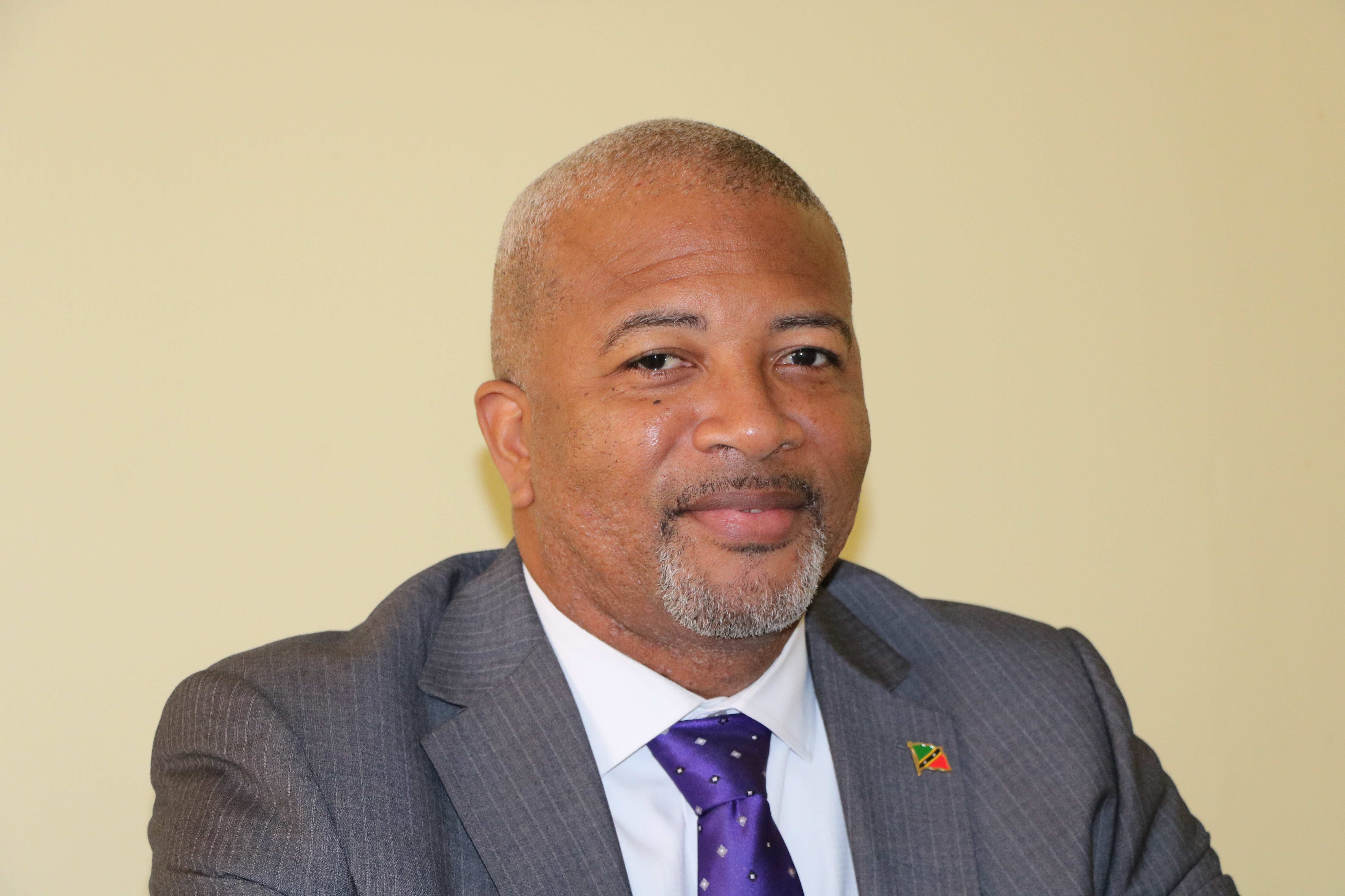 Hon. Spencer Brand, Minister responsible for Water Services on Nevis on October 08, 2020