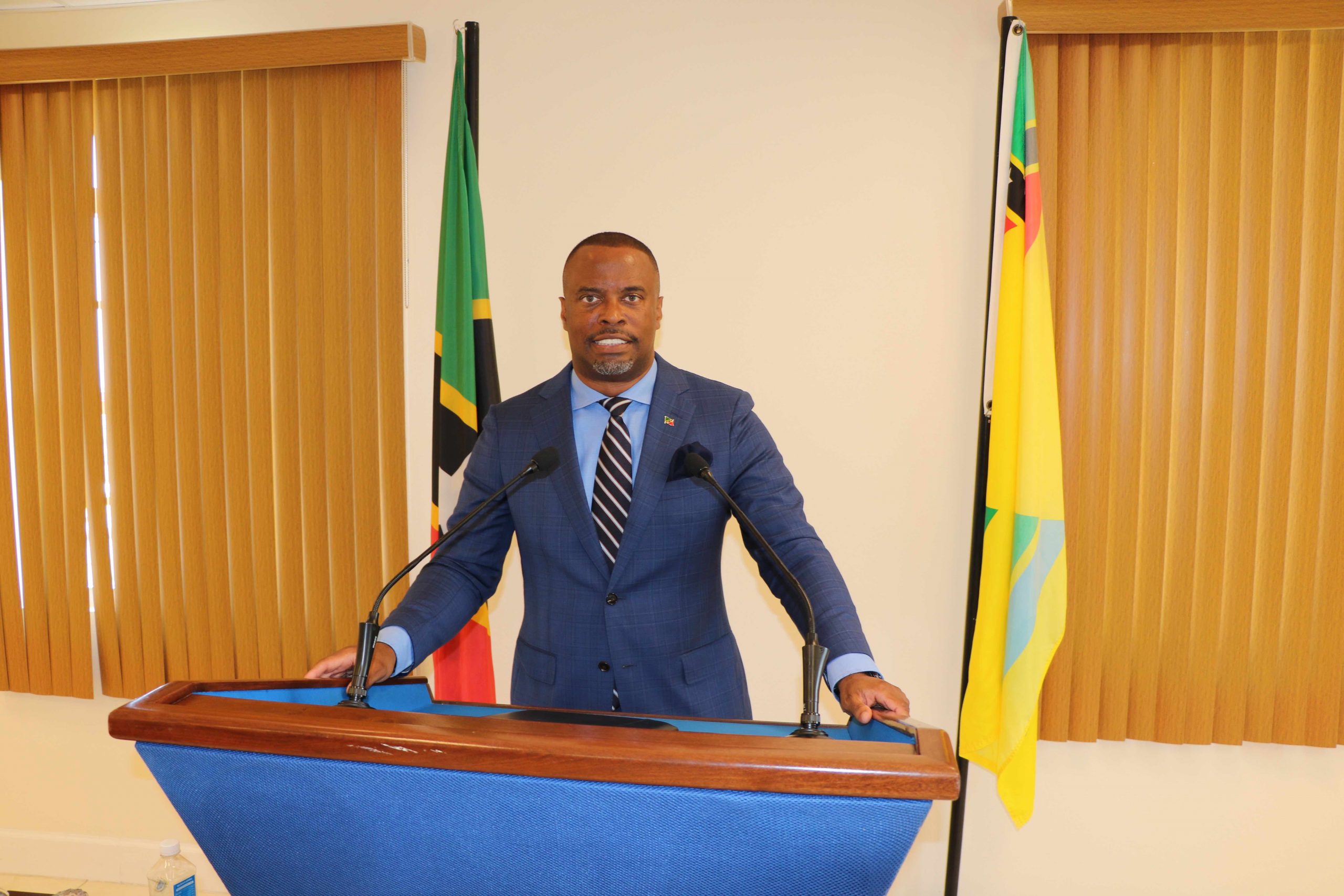 Hon. Mark Brantley, Premier and Minister of Tourism in the Nevis Island Administration