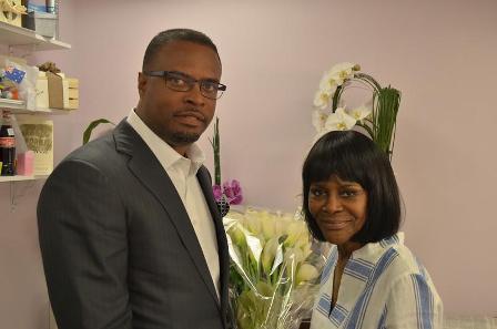 Hon. Mark Brantley, Premier of Nevis with the late Cycely Tyson in happier times (file photo)