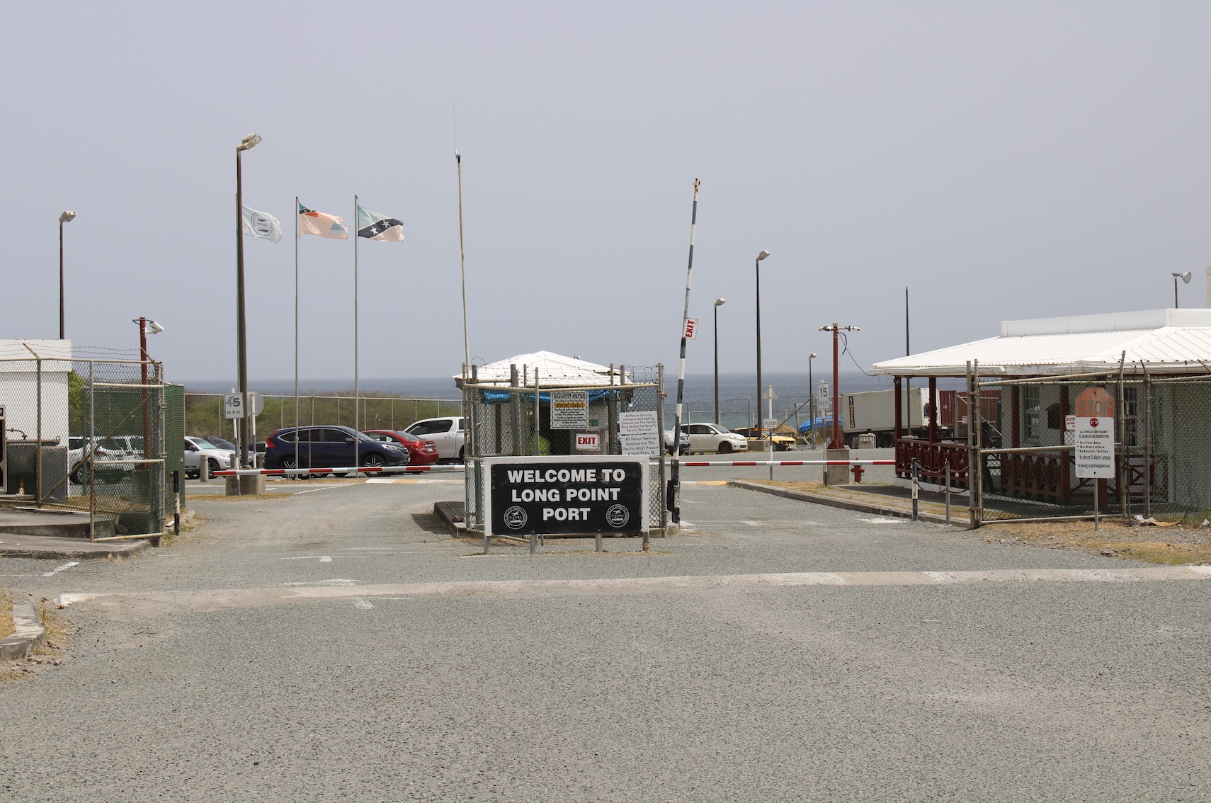 Entrance of the Long Point Port