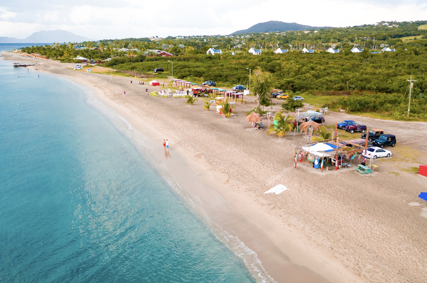 One of many pristine beaches on Nevis (photo provided)