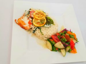 Lazy Man’s Dinner by Ms. Marcella Browne who placed third place in the Ministry of Tourism’s first Creative Seafood Dish Competition on May 03, 2021