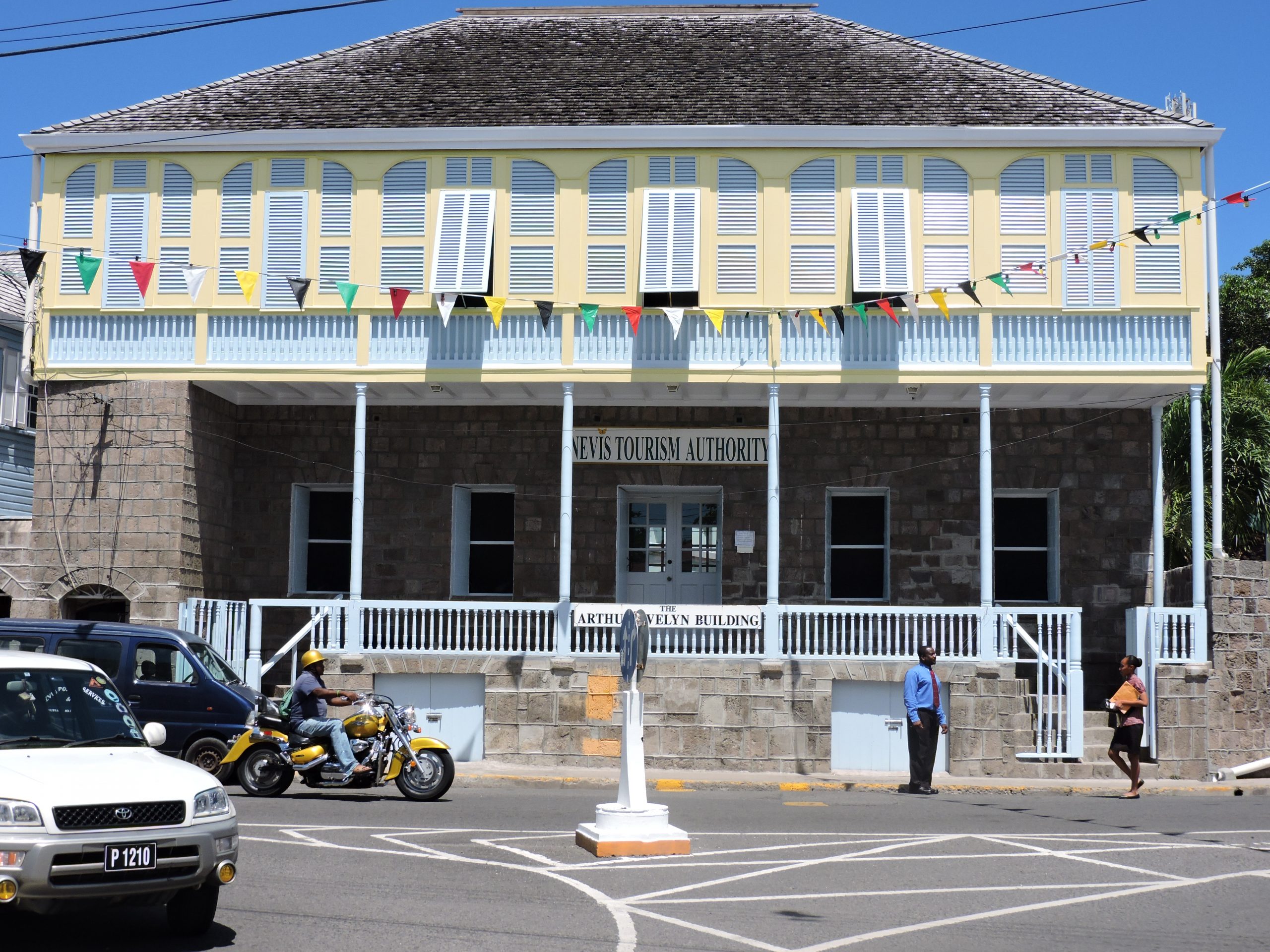Nevis Tourism Authority’s office in Charlestown