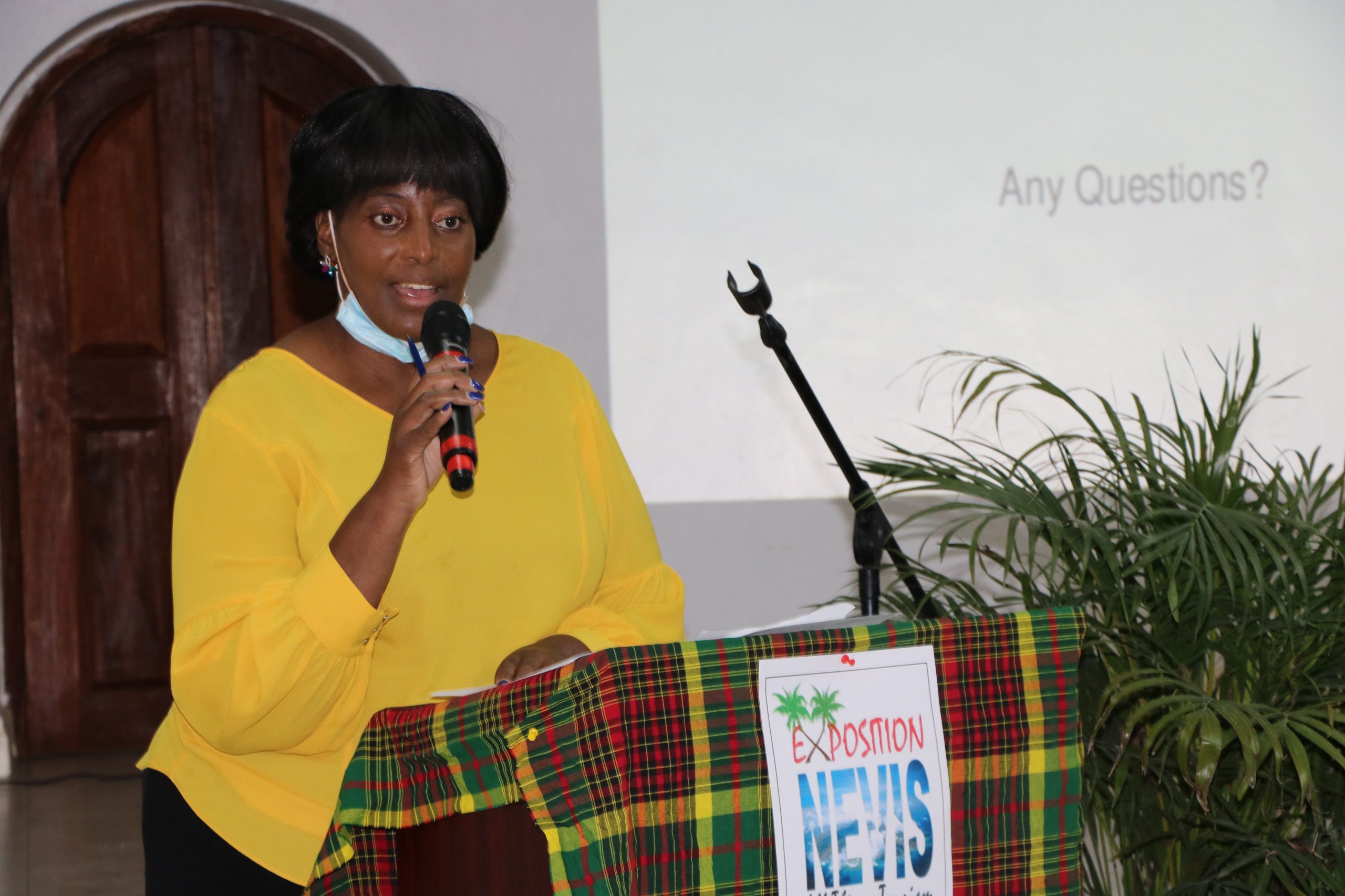 Ms. Nicole Liburd, Product Development Officer in the Ministry of Tourism on Nevis (file photo)