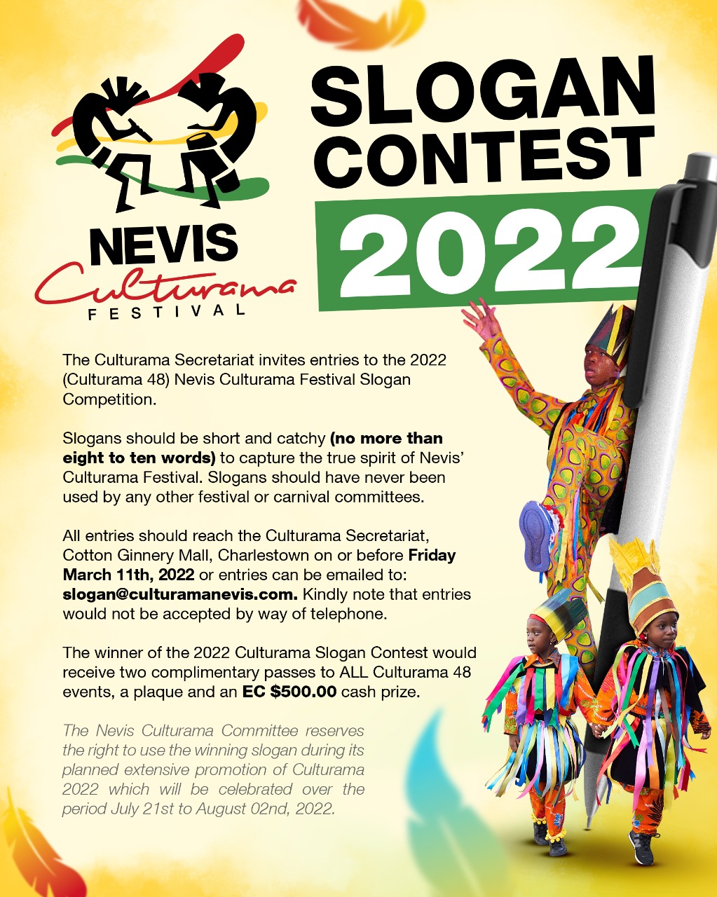 Countdown to Culturama 48 begins with slogan competition – NIA