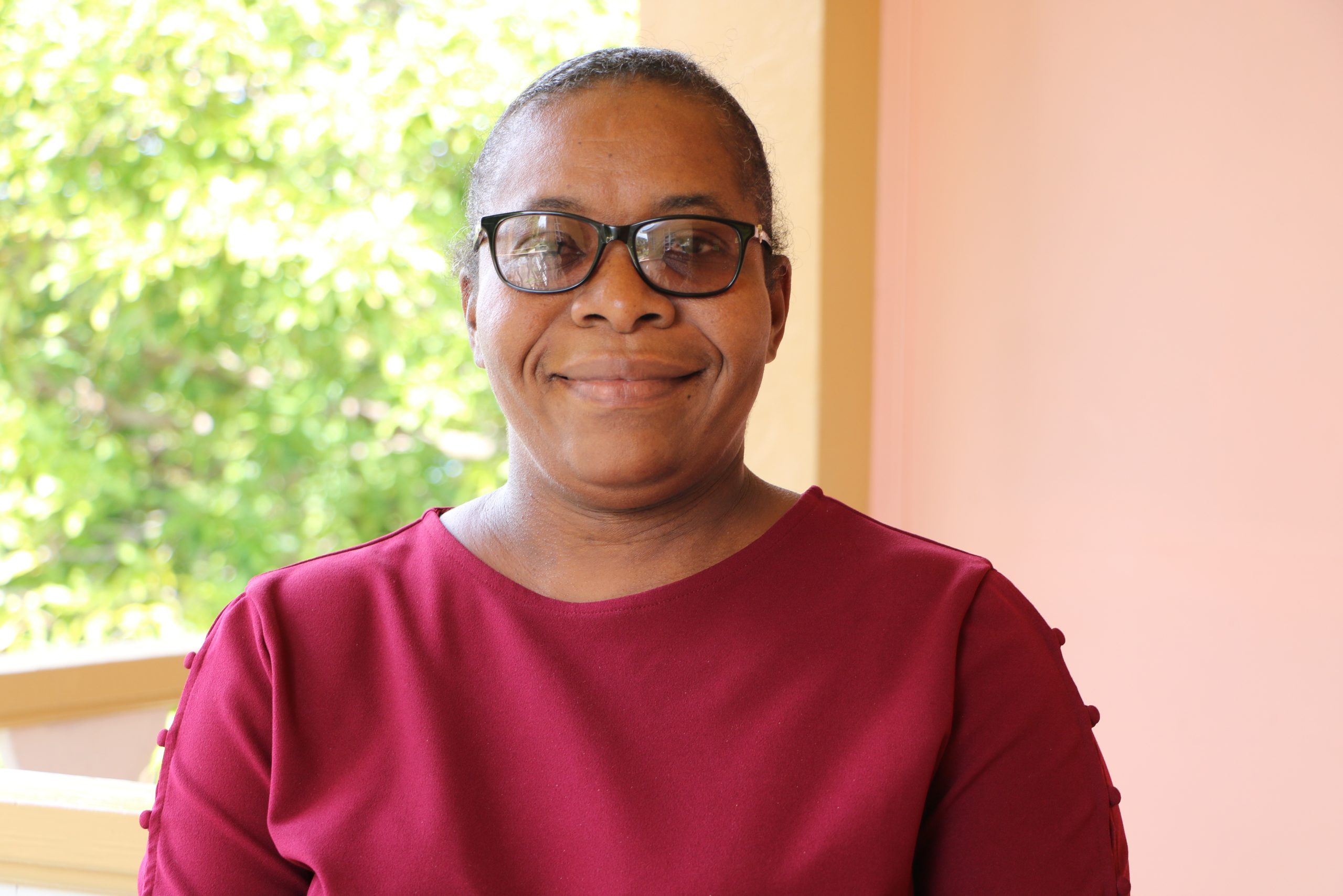 Ms. Trudy Prentice, Coordinator at the Seniors Coordinator at the Seniors Division in the Department of Social Services on Nevis