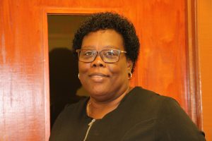 Mrs. Dorriel Tross-Phillip, Director of the Department of Statistics in the Ministry of Finance on Nevis on April 20, 2022