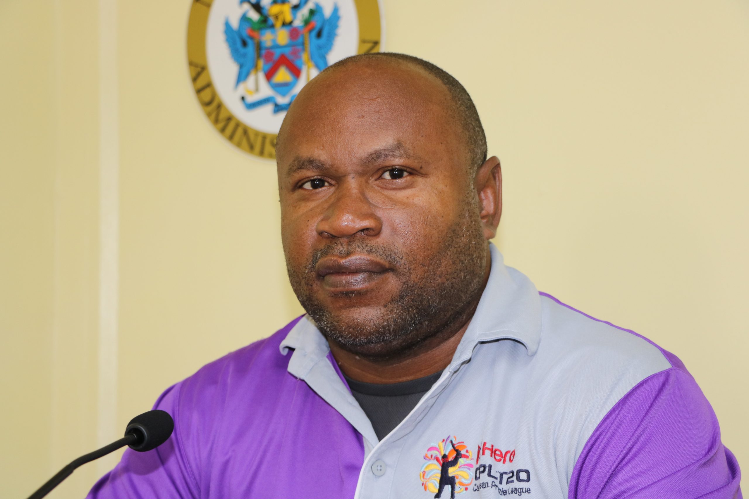 Mr. Jamir Caxton, Director of the Department of Sports on Nevis who also serves as Youth and Sports representative on the Advisory Board of the Boys' Mentorship Programme in Nevis