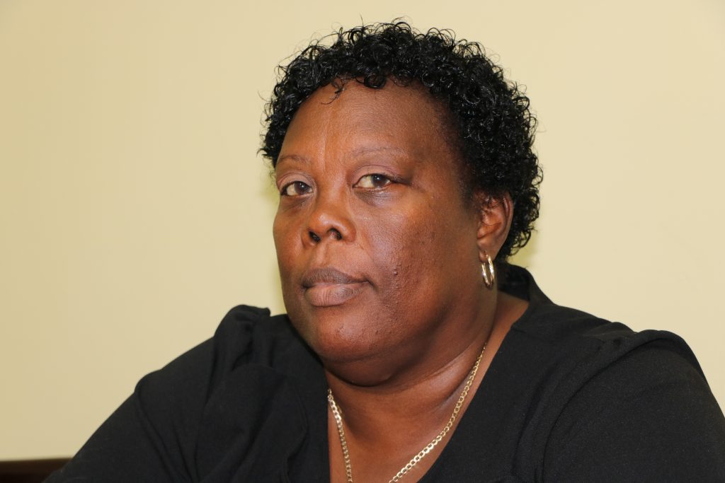 Mrs. Dorriel Tross-Phillip, Director of the Department of Statistics Department and Economic Planning on Nevis