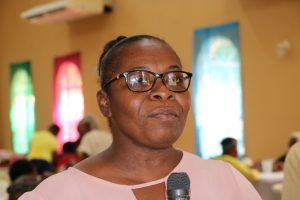 Ms. Trudy Prentice, Coordinator of the Seniors Division in the Ministry of Social Development on Nevis