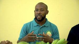 Mr. Steve Reid, Chairman of the Agri-Expo Committee and Chief Extension Officer in the Department of Agriculture on Nevis