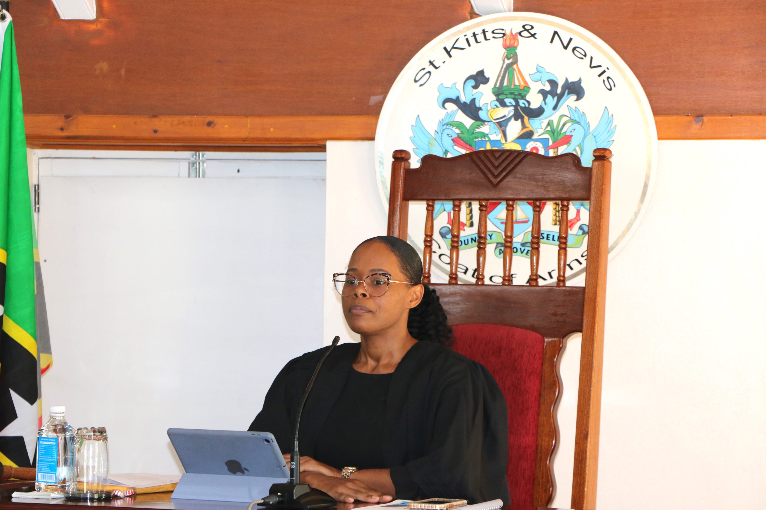 Hon. Michelle Slack, President of the Nevis Island Assembly     