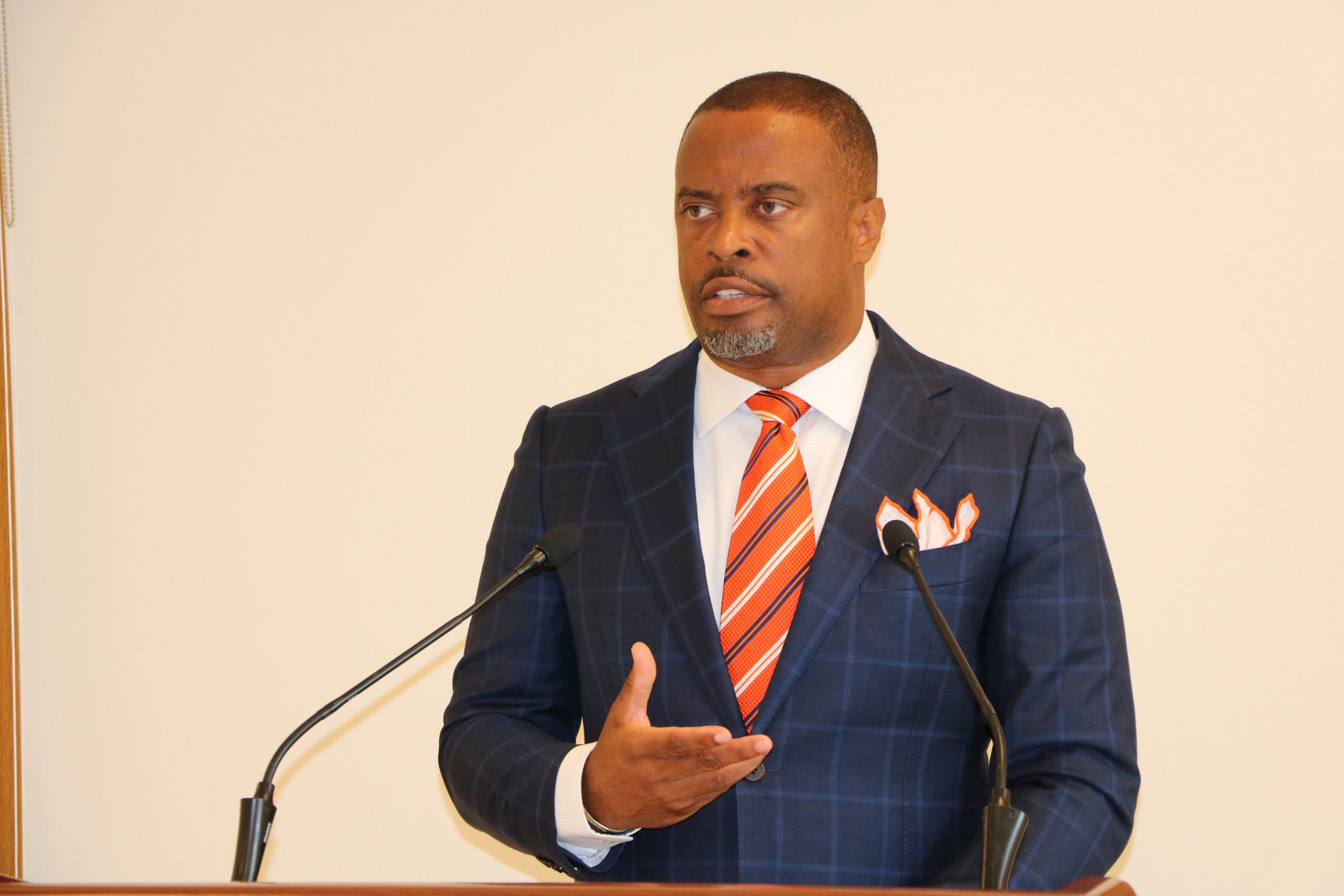 Hon. Mark Brantley, Premier of Nevis (file photo)